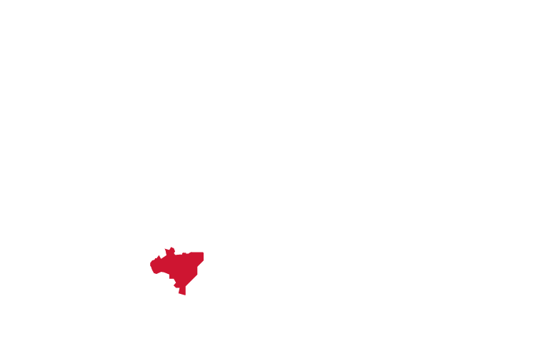Karte Brazil